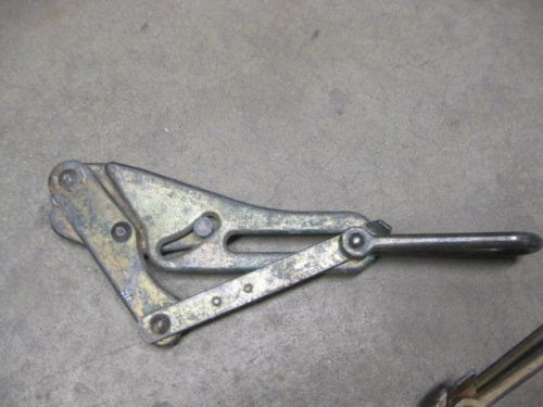 Klein Tools 1656-30 .31&#034;-.53&#034; 4500 Lbs Wire Puller Grip Power Phone Cable