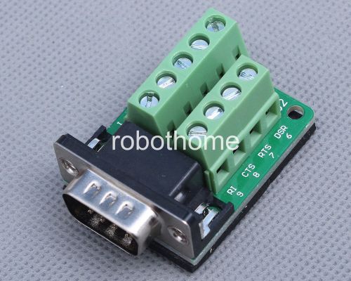 Db9-g2 db9 teeth type connector 9pin male adapter trustworthy rs232 to terminal for sale
