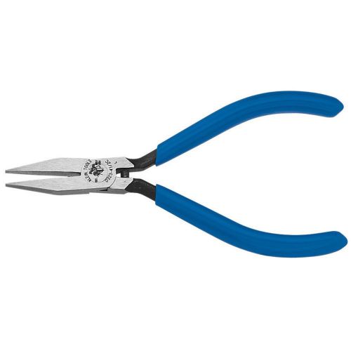 Klein tools d323-41/2c heavy duty midget flat long-nose pliers 4&#039;&#039; (102 mm) for sale