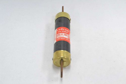 New cefcon crs-r 200 dual element time delay 200a amp 600v-ac fuse b351900 for sale