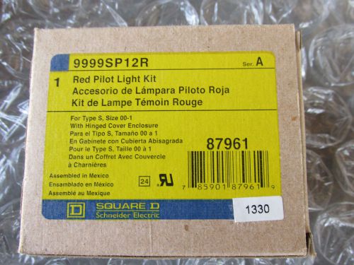 Square D 9999SP12R Red Pilot Light Kit NEW!!! in Box Free Shipping