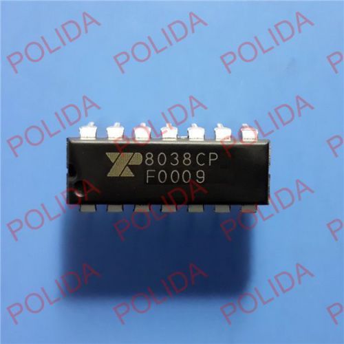 1PCS  Voltage Controlled Oscillator/Generator IC EXAR DIP-14 XR8038CP 8038CP
