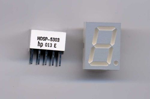 HDSP 5303 RED Seven Segment LED CC Display by HP
