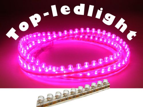 96cm pink waterproof neon light pvc led strip 96smd f car/truck/boat/motorcycal for sale