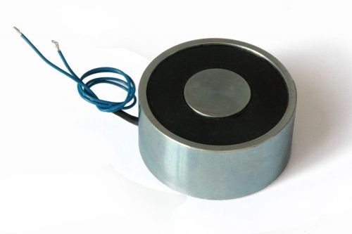 12V DC 220 LB 100kg Electric Lifting Magnet Electromagnet Solenoid Lift Holding