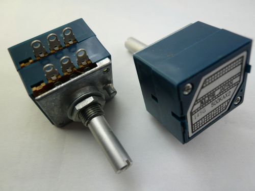 Pe 1*alps 500k &#039;a&#039; log potentiometer attenuator stereo new for sale