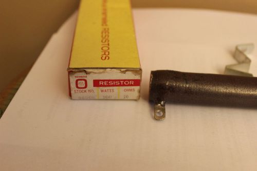 Vintage NOS NIB Ohmite 06006 Vitreous Enamel Resistor 100 Watts 10 Ohms