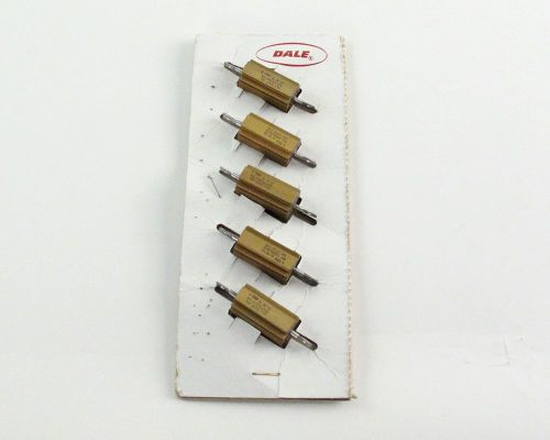 Lot of (5) Dale Power Resistors 91637, 60.4 ohm 1% 20W