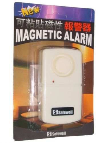 Nib safewell magnetic alarm protect property beep 110db sound ~ last 1 for sale