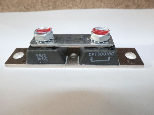 MSC 9612 Schottky Rectifier - CPT300100 - Dual Diode Module Block