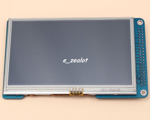 4.3&#034; TFT LCD Module Display + SD Socket + PCB adapter +Touch Panel ICSC006A