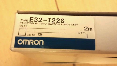 Omron photoelectric switch fiber unit e32-t22s e32t22s free ship for sale