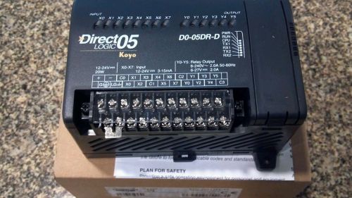Direct Logic D0-05DR-D PLC,  Band new, Factory sealed, 12-24 VDC