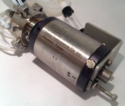 Vici Valco A-4 Air pneumatic multiposition  actuator 4-way Solenoid valve
