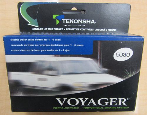 New tekonsha voyager 9030 electric trailer brake control for sale