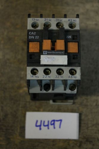 Telemecanique ca2 dn 22 contactor (4497) for sale