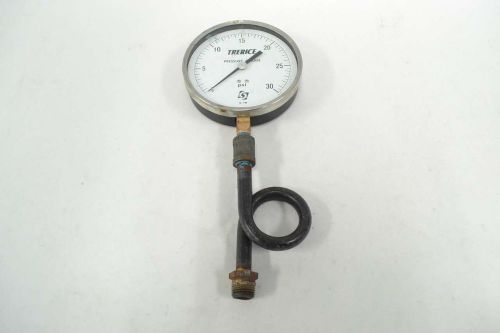 Trerice pressure 0-30psi 4-1/2 in 1/4 in gauge b352383 for sale
