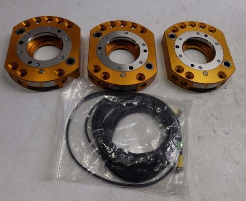 Lot of 3 ATI Industrial Automation Robotic Tool Changer Plate QC110T