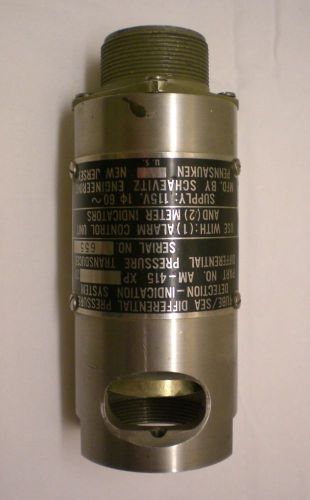 Differential pressure transducer, schaevitz engineering, model am-415 xp for sale