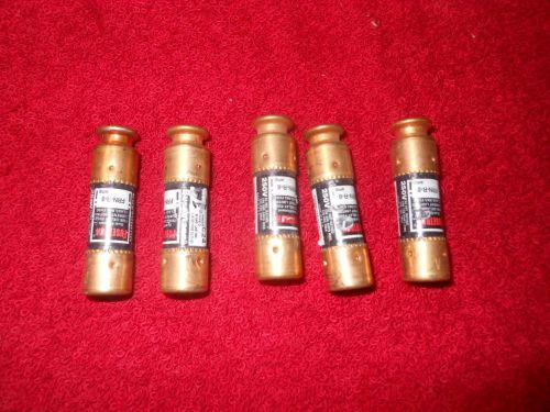 Like new cooper bussmann frn-r-8 fuse 5 piece lot!  no reserve for sale