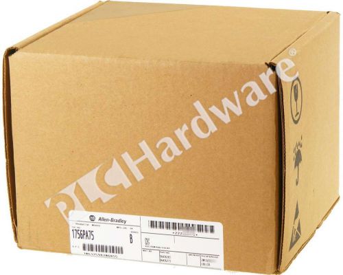 New sealed allen bradley 1756-pa75 /b controllogix power supply 85-265v ac 2012 for sale
