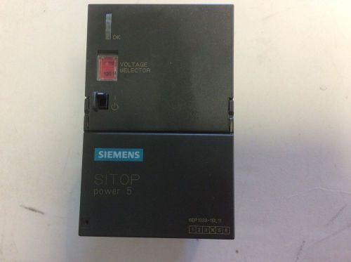 Siemens 6EP1333-1SL11 24 VDC 5 Amp Power Supply 6EP1333 6EP13331SL11 6EP1