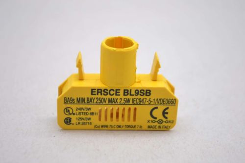 New ersce bl9sb 250v-ac 2-1/2w pilot light socket d424761 for sale