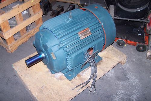 New reliance 50 hp electric motor 460 vac 1765 rpm 326t frame 3 phase for sale