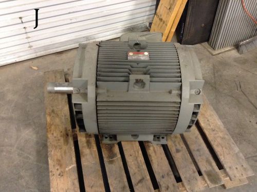 General electric 75 hp ac motor 5k365al208 1770 rpm 460 vac 2.375&#034; shaft for sale