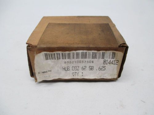 New rexnord 814412 dbz 62 sb .625 hub 5/8in bore coupling d304805 for sale