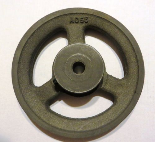 Gates cast iron v pulley 5 1/2&#034; outer diameter  1/2&#034; bore model ac55 for sale