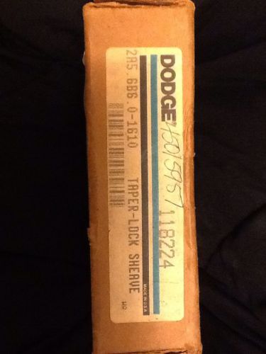 Dodge taper-lock sheave 118224 2a5.6b6.0-1610 new in box for sale