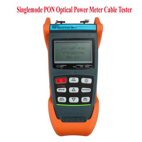 Newest digital epn70 singlemode pon optical power meter cable tester for sale