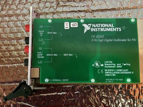 National Instruments PXI-4060 Digital Multimeter 5.5 Digits