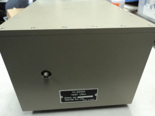 TESCOM TC-5940A N TYPE RF CELLULAR SHIELD BOX TEST CELL DC~2GHz 80dB