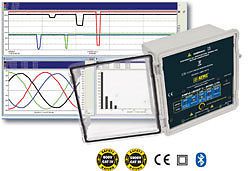 Aemc l104 simple logger ii (4-ch, trms, bluetooth, 0-1vac, dataview software) for sale