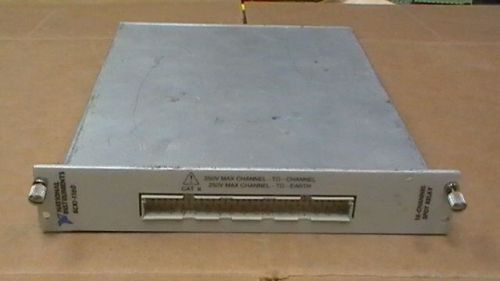 Ni national instruments scxi-1160 16-channel spdt general purpose relay module for sale