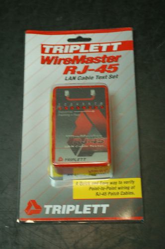 Triplett 3251 WireMaster RJ-45 LAN Cable Test Set