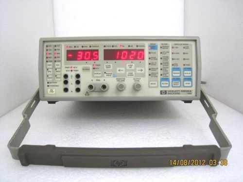 Agilent hp 4934a transmission impairment measurement set for sale