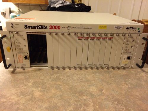 Smartbits spirent netcom smb-2000 smb2000 20- slot chassis for sale