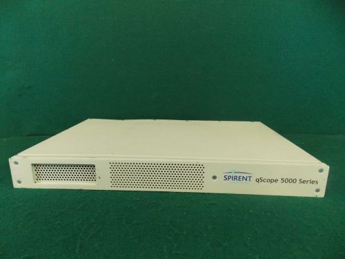 Spirent Force qScope 5000 6491-51 Series 5500 2-GIGE Central Office IPMEN00DRA ^