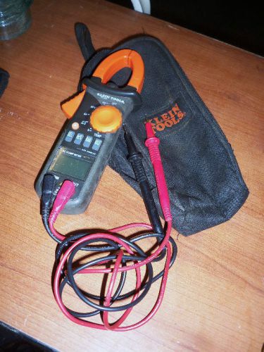Klein tools cl200 ac clamp meter with temperature for sale