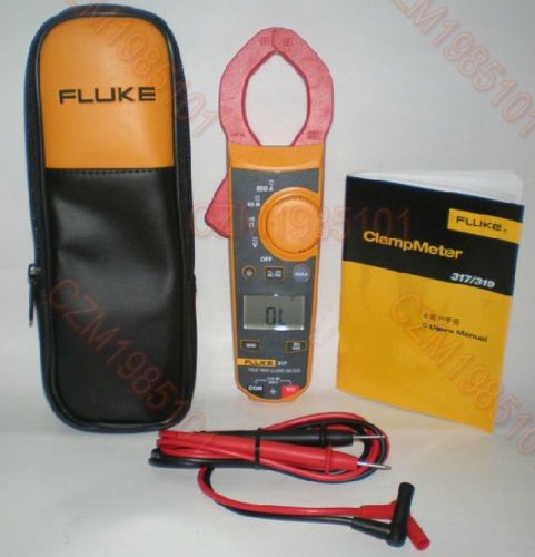 Fluke 317 true rms ac current voltage clamp meter new! for sale