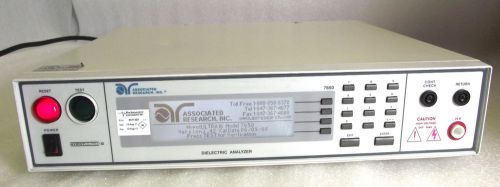 Associated research hypotultra iii model 7650 dielectric analyzer -4 month wrnty for sale