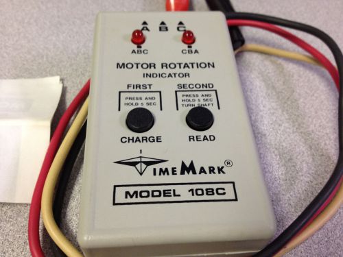 Time Mark 108C Motor Rotation Indicator *NEW IN BOX!*