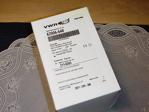 VWR 82006-648 96-Well PCR And Real Time PCR Plates0.2ml Sealed Sterile NEW!