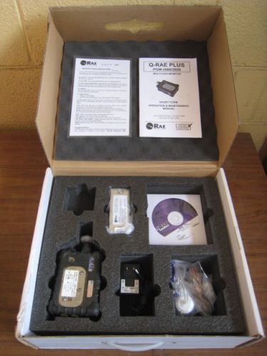 Rae Systems QRAE+ QRAE Plus PGM-2000 Multi-Gas Monitor Detector Kit Used
