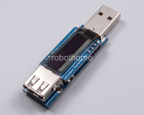 ICSC007A Stable OLED USB Amperemeter Voltmeter Power-meter Capacitance-Meter