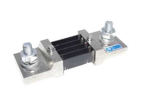SMAKN FL-2 500A 75mV DC current shunt resistor for amp Ampere panel meter