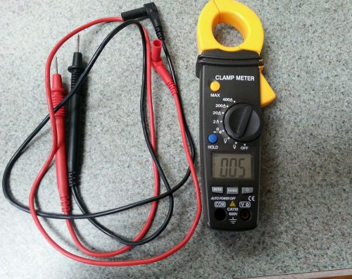 Ac/dc digital multimeter clamp ohm voltmeter for sale